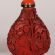 Chinese Red cinnabar lacquer snuff bottle