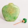 Chinese apple green jade snuff bottle 3